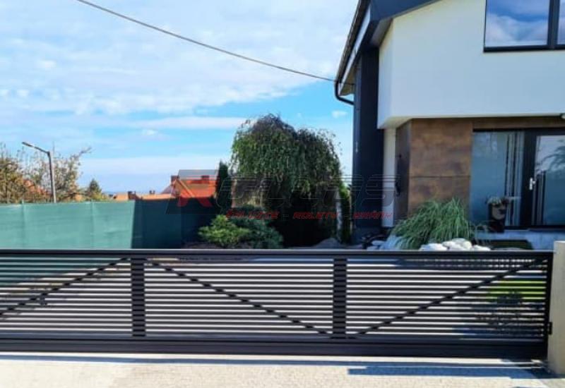 Dizajnové hliníkové ploty Line